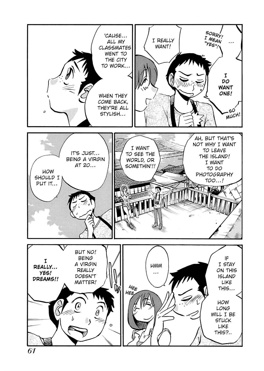 -With me?- Koko de wa Nai Dokoka e Chapter 3: A remote isle in freshwater - Page 5