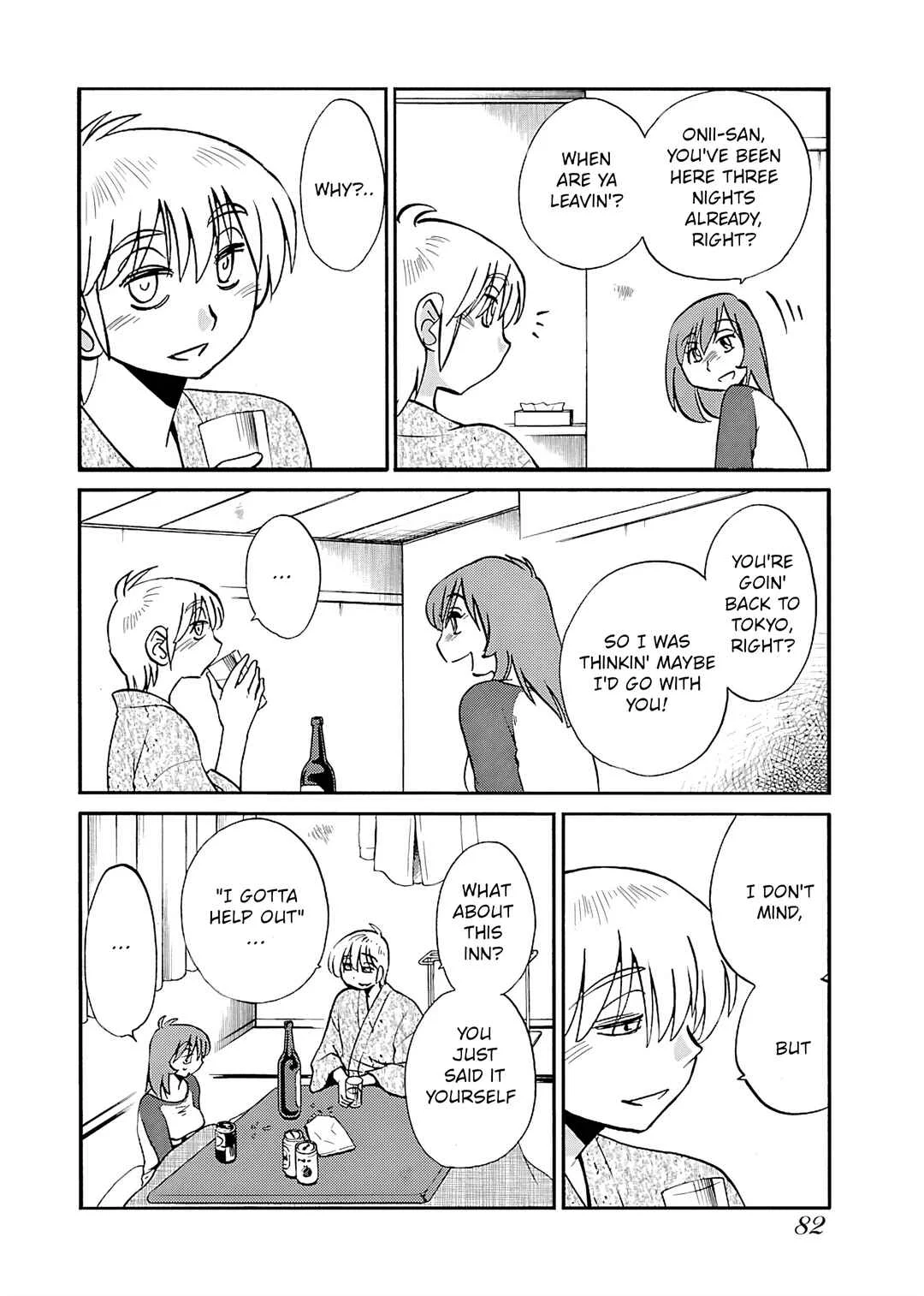 -With me?- Koko de wa Nai Dokoka e Chapter 4: Toyama prefecture's hidden hot springs, pt. 1 - Page 3