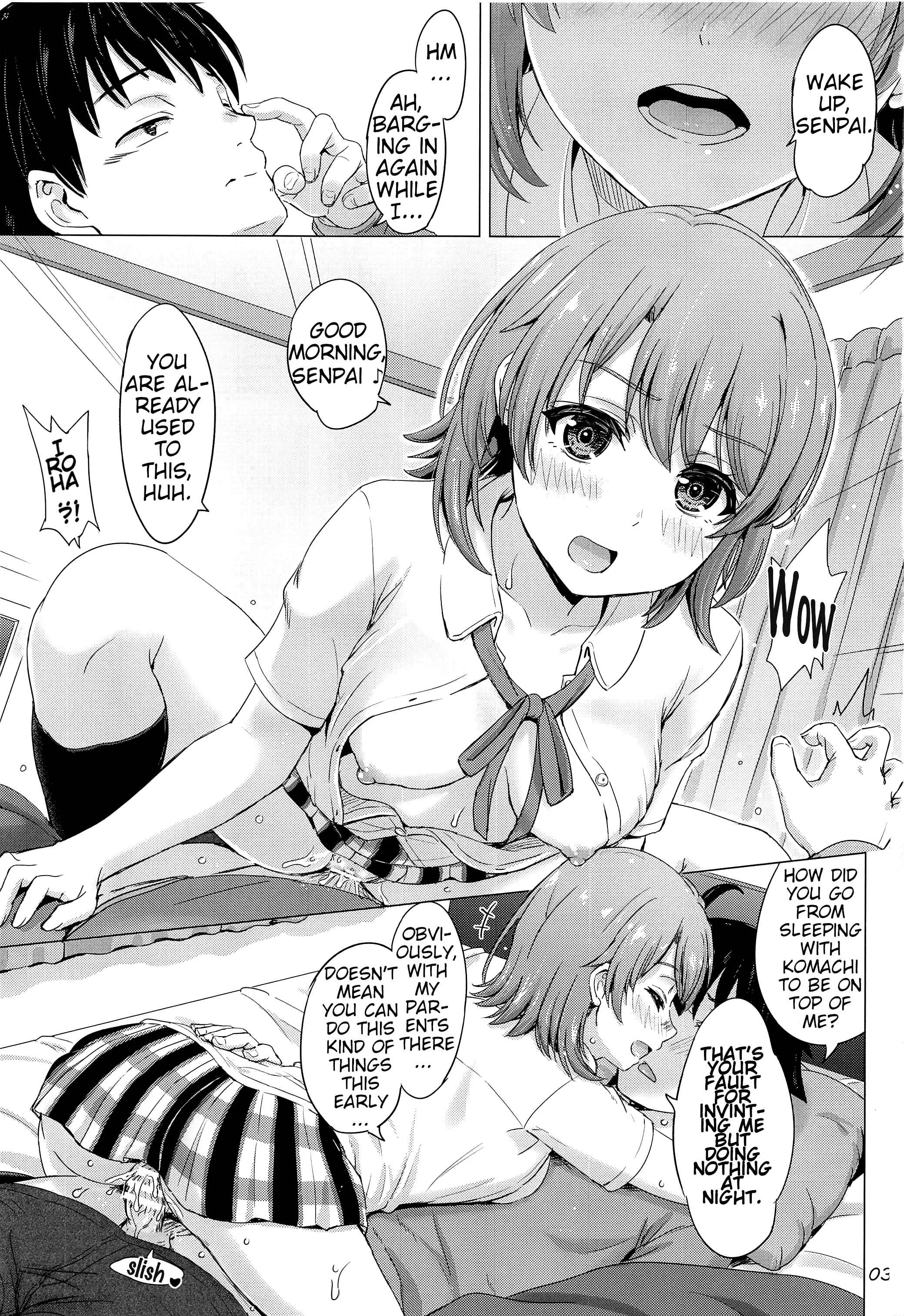 Yahari Ore no Seishun Love Come wa Machigatteiru - Ore no Kouhai to Imouto ga Neoki ni Osotte Kuru (Doujinshi) Chapter 1: Oneshot - Page 2