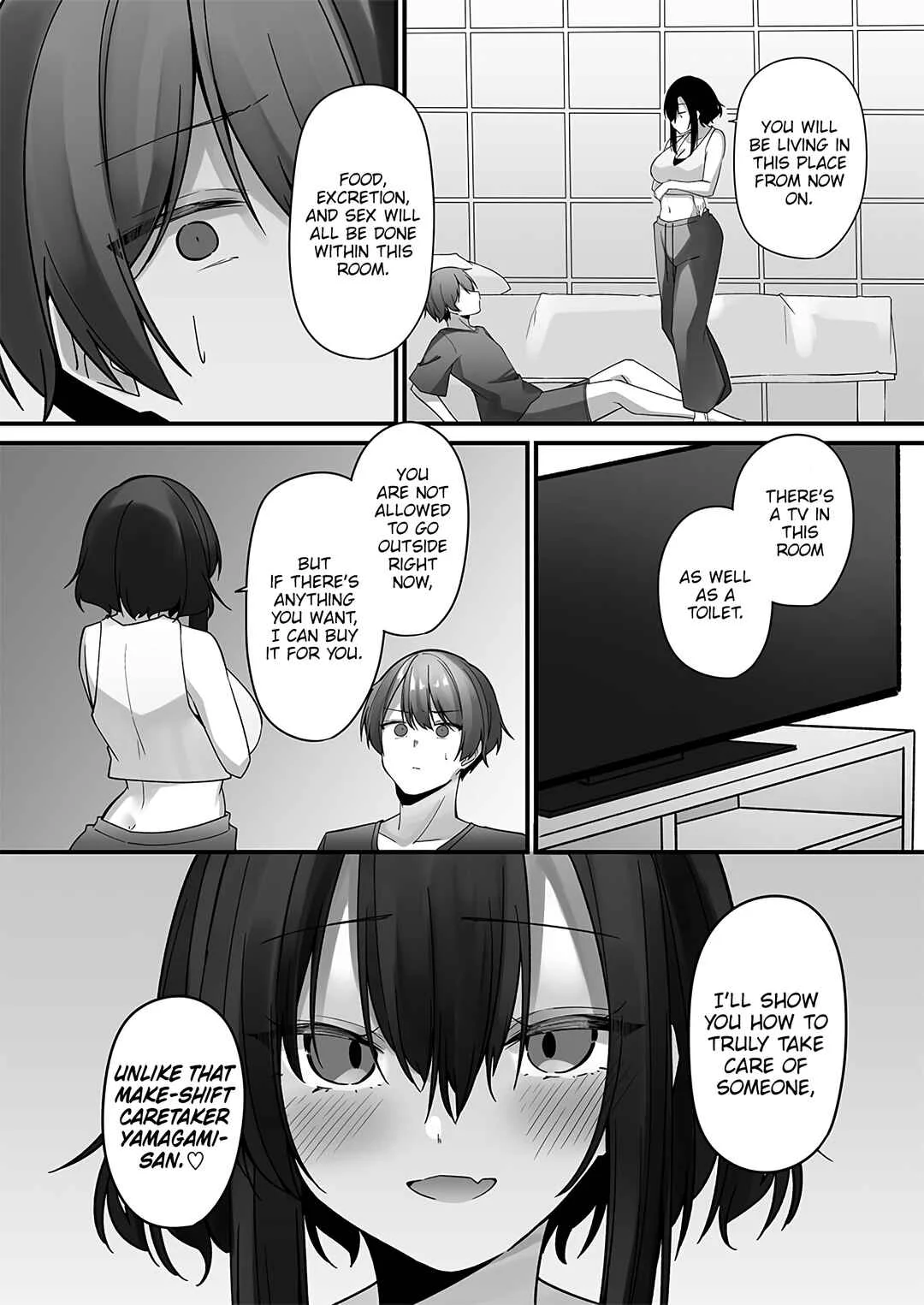 Yandere Kankin Seikatsu wa Igaito Tengoku desu Chapter 5 - Page 14