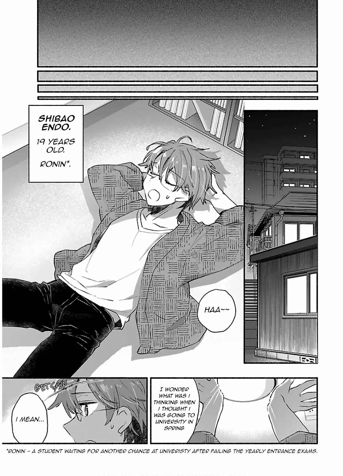 Yankee Musume ni Natsukarete Kotoshi mo Juken ni Shippai Shisou Desu Chapter 1: Lesson 1 - Page 6