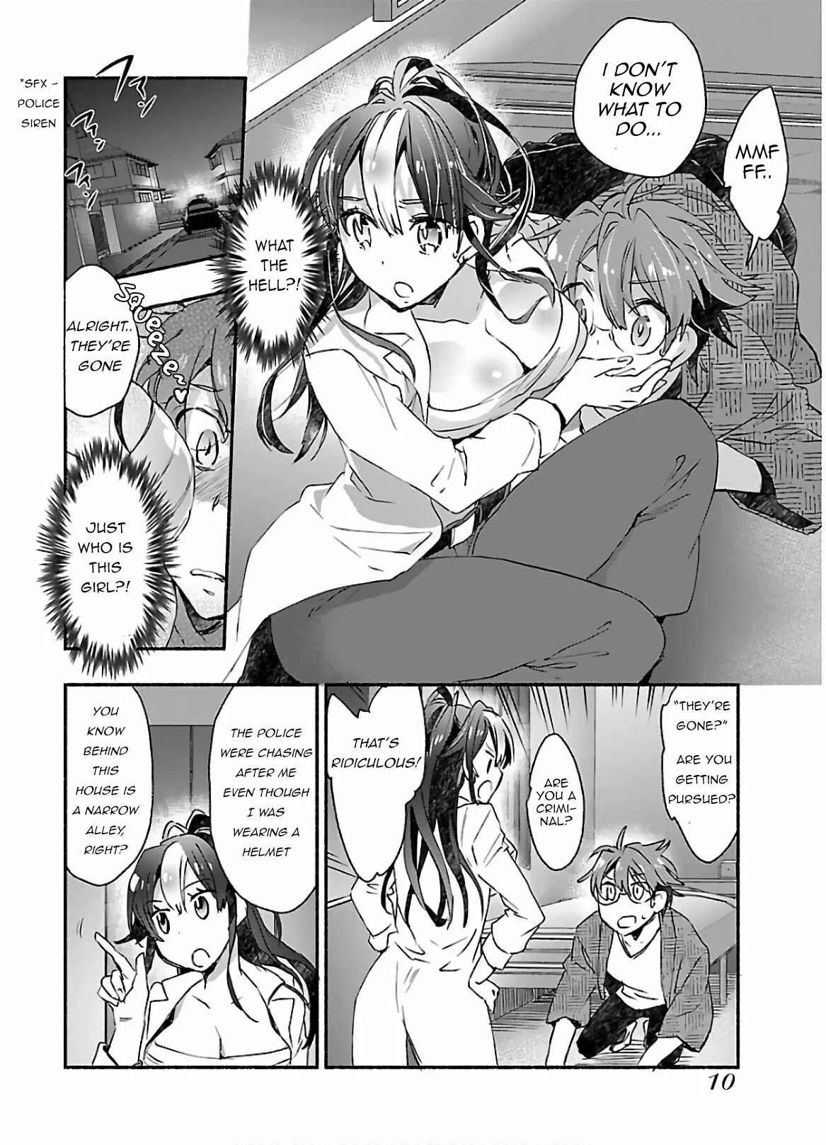 Yankee Musume ni Natsukarete Kotoshi mo Juken ni Shippai Shisou Desu Chapter 1: Lesson 1 - Page 10