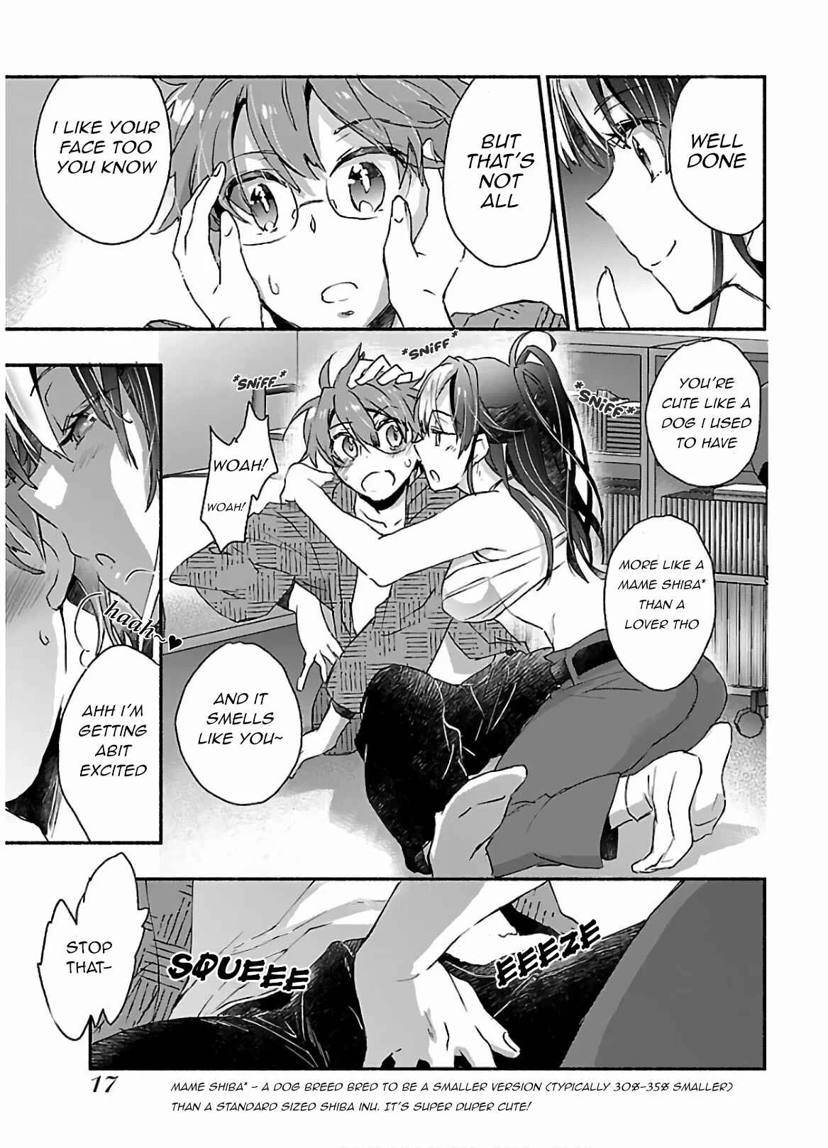 Yankee Musume ni Natsukarete Kotoshi mo Juken ni Shippai Shisou Desu Chapter 1: Lesson 1 - Page 17