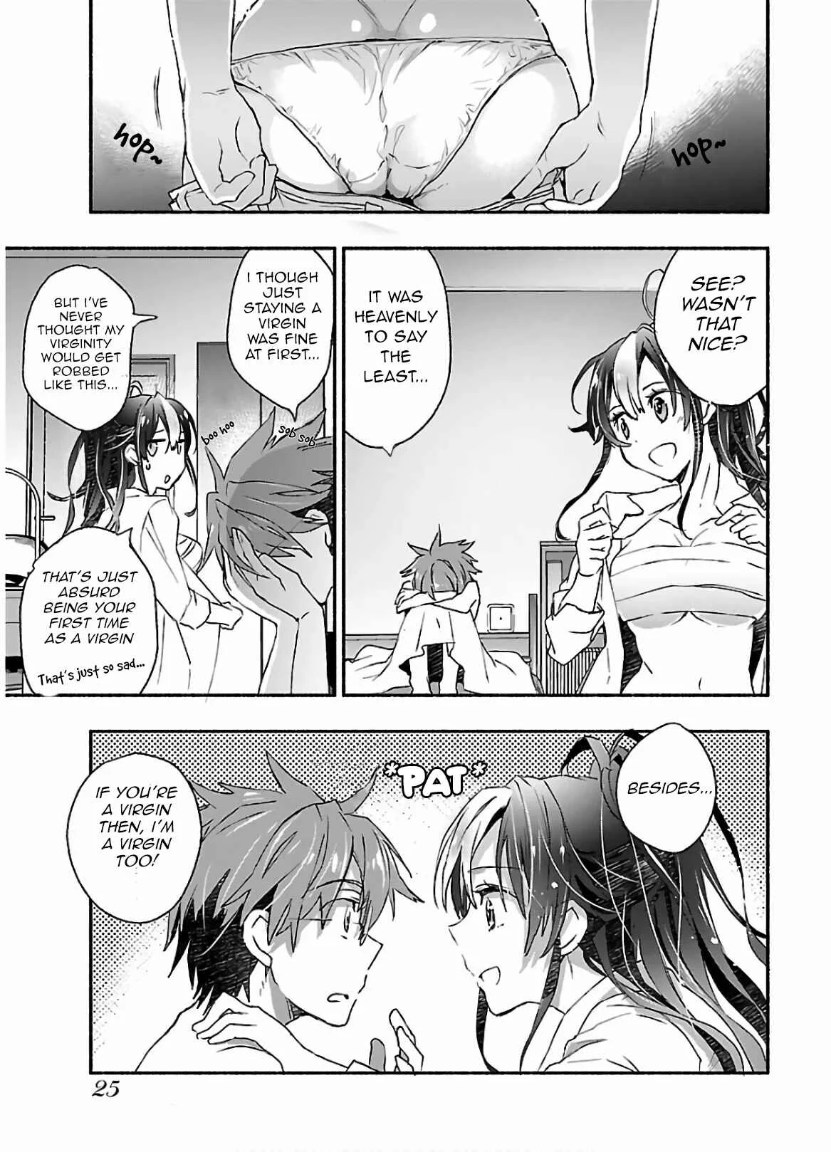 Yankee Musume ni Natsukarete Kotoshi mo Juken ni Shippai Shisou Desu Chapter 1: Lesson 1 - Page 25