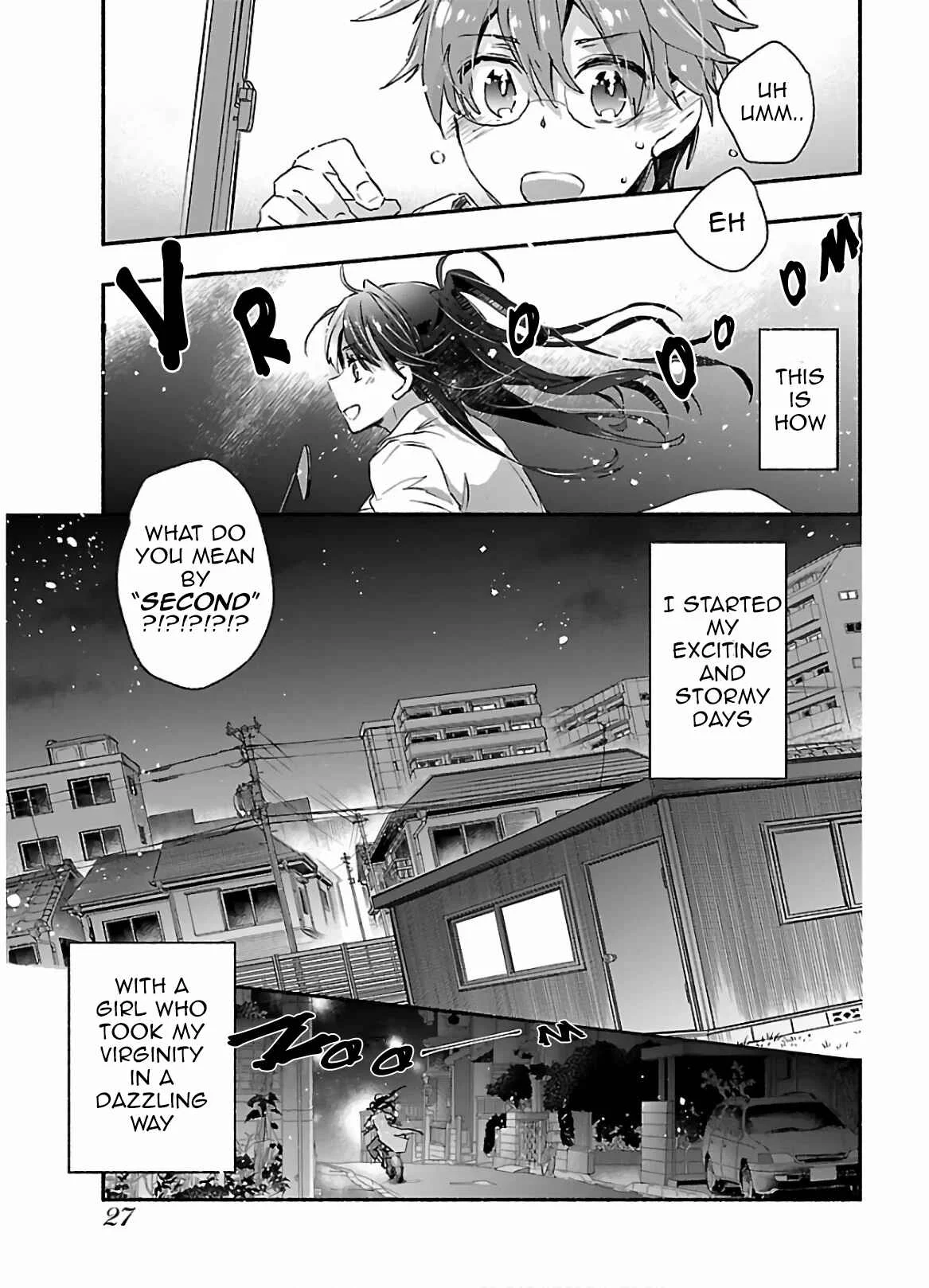 Yankee Musume ni Natsukarete Kotoshi mo Juken ni Shippai Shisou Desu Chapter 1: Lesson 1 - Page 27