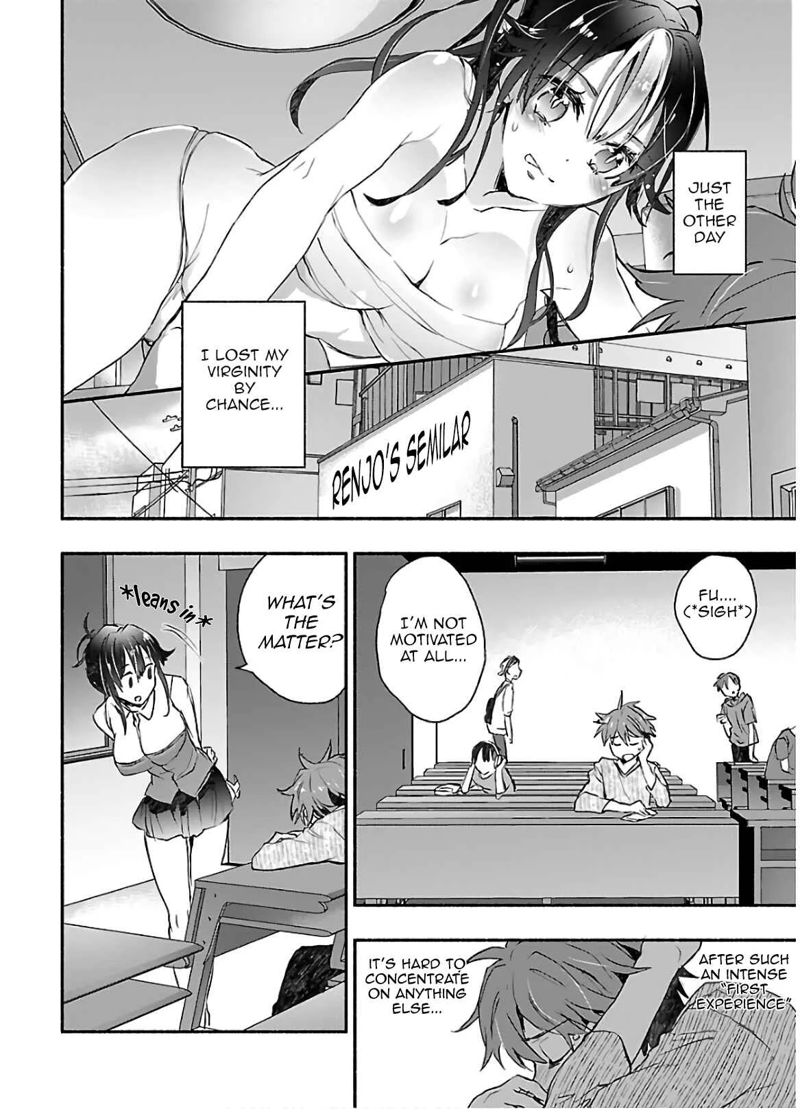 Yankee Musume ni Natsukarete Kotoshi mo Juken ni Shippai Shisou Desu Chapter 2: Lesson 2 - Page 3