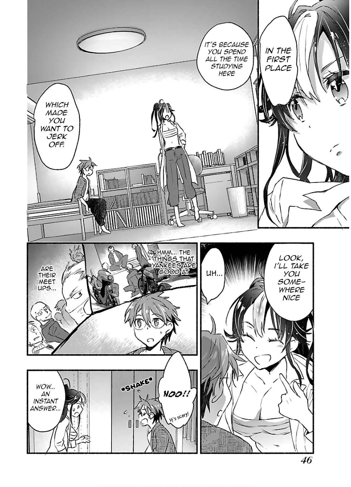 Yankee Musume ni Natsukarete Kotoshi mo Juken ni Shippai Shisou Desu Chapter 2: Lesson 2 - Page 11