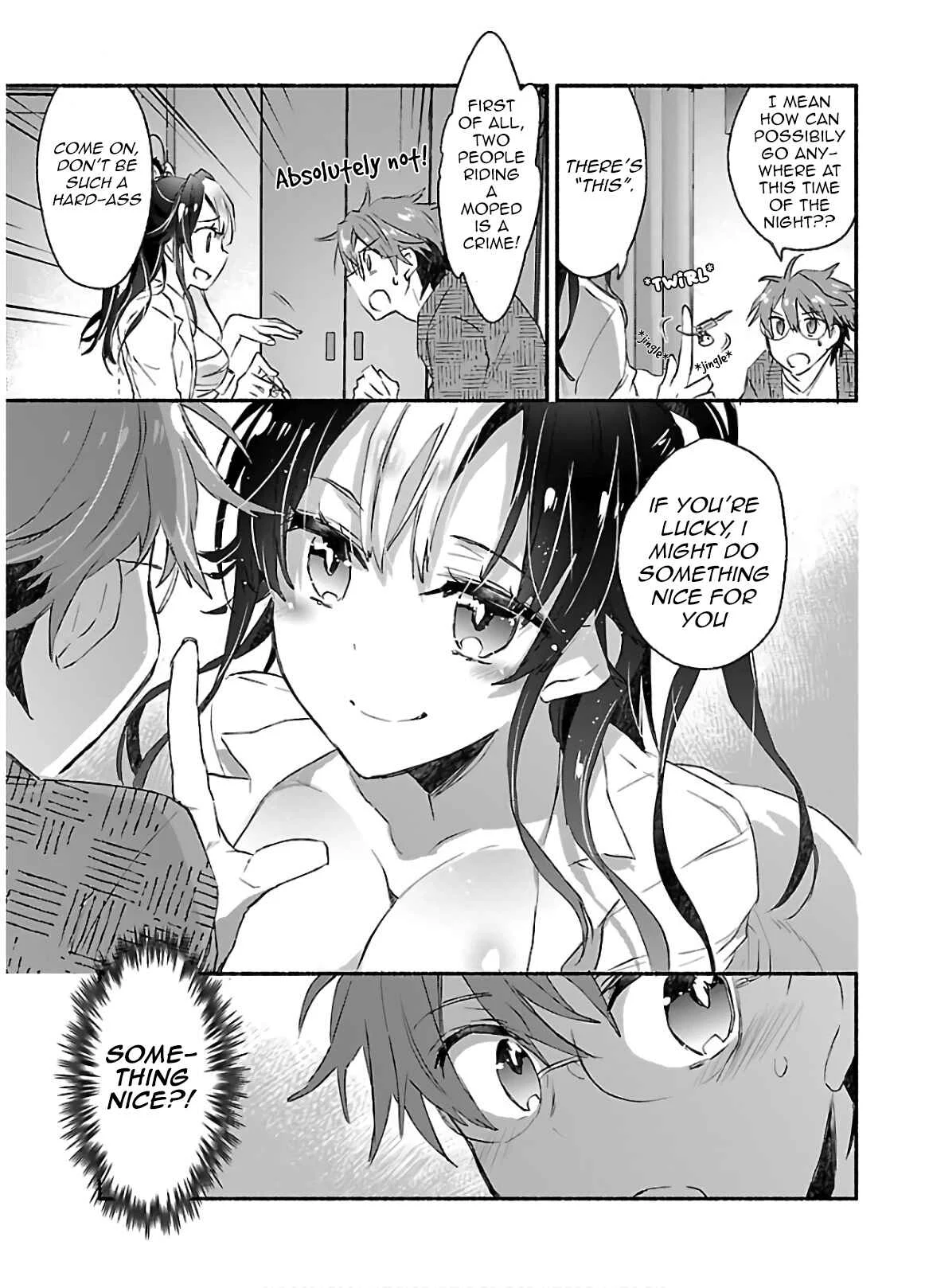 Yankee Musume ni Natsukarete Kotoshi mo Juken ni Shippai Shisou Desu Chapter 2: Lesson 2 - Page 12