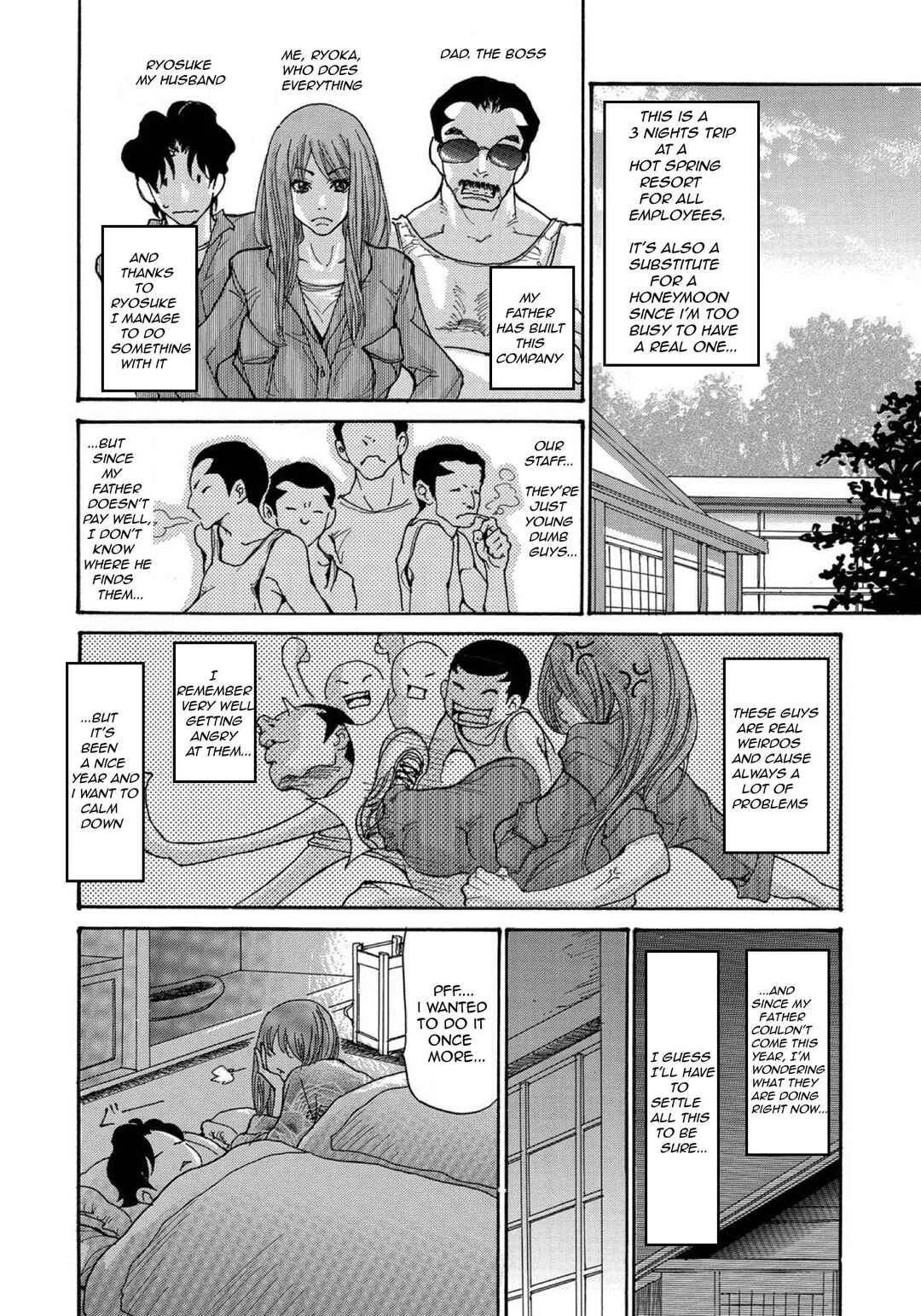 Yankee Zuma Kanraku! Chapter 1: Hitozuma Kanochi Onsen 1 - Page 8