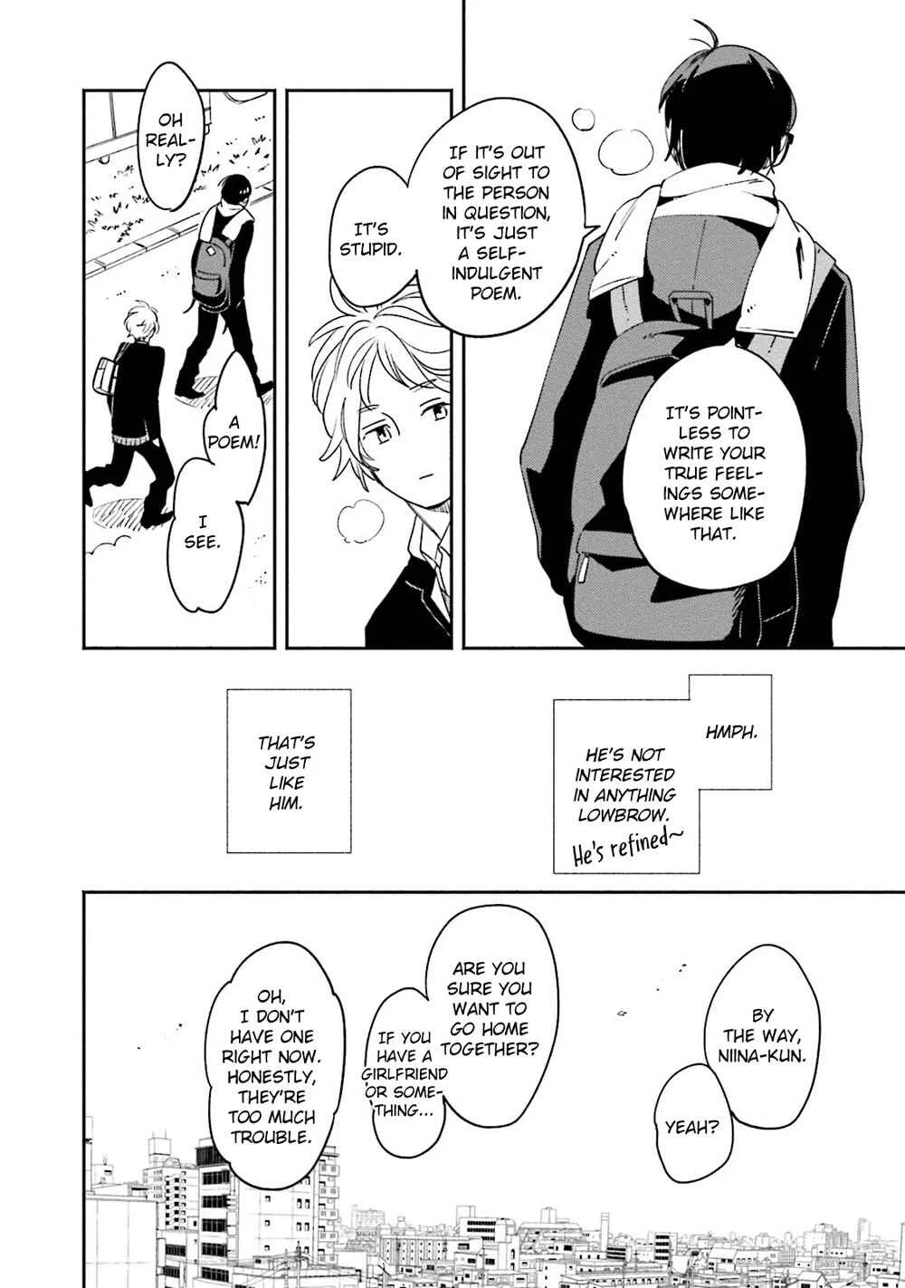Yoake no Joshou Chapter 1: Third Term, Someone Else's Right Hand [First Part] - Page 15