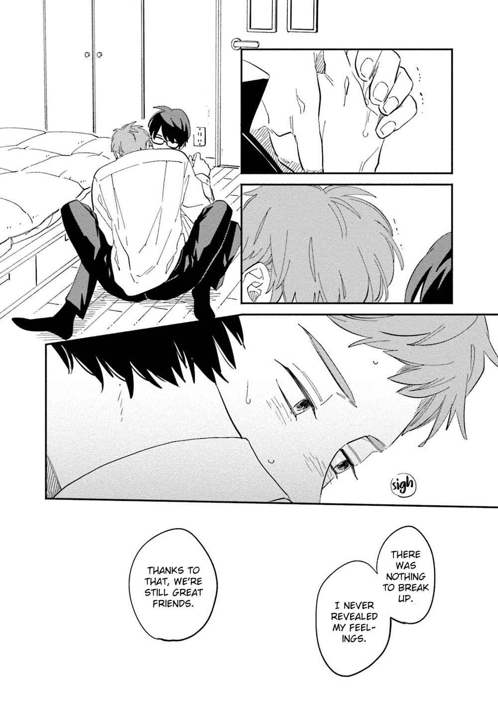 Yoake no Joshou Chapter 4: Farewell, Faraway Right Hand [Last Part] - Page 13