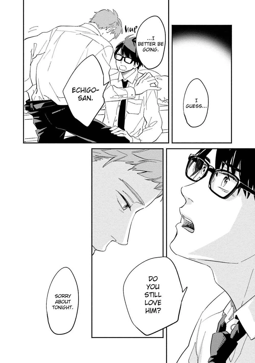 Yoake no Joshou Chapter 4: Farewell, Faraway Right Hand [Last Part] - Page 15