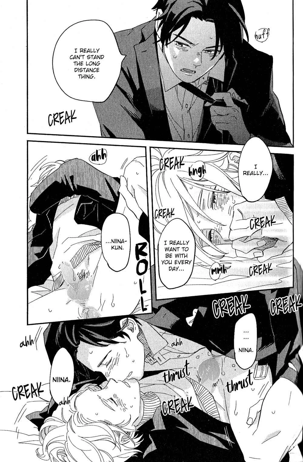 Yoake no Joshou Chapter 4: Farewell, Faraway Right Hand [Last Part] - Page 38