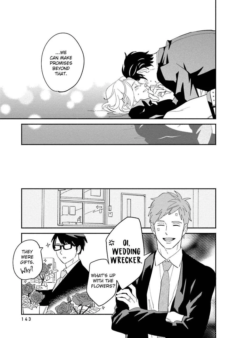Yoake no Joshou Chapter 4: Farewell, Faraway Right Hand [Last Part] - Page 40