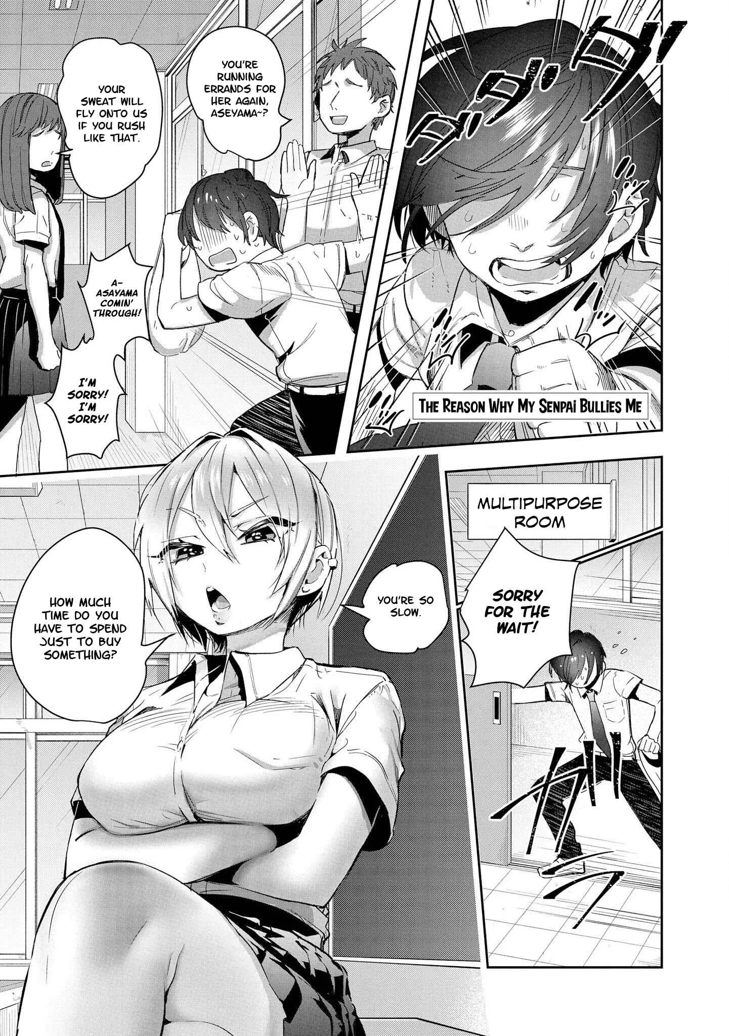 You Can Make Girls Obey With Hypnosis Comic Anthology Chapter 1: The Reason Why My Senpai Bullies Me - Page 1