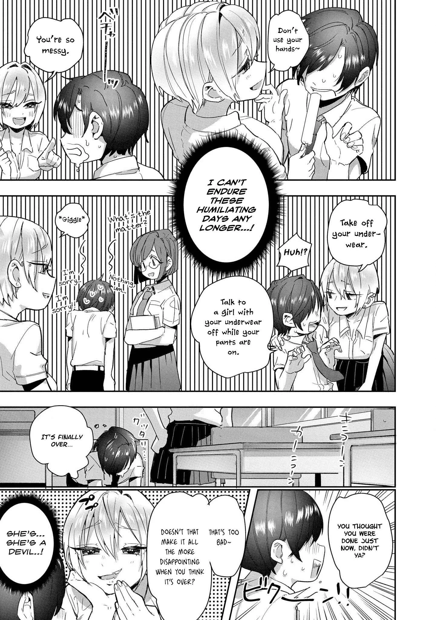 You Can Make Girls Obey With Hypnosis Comic Anthology Chapter 1: The Reason Why My Senpai Bullies Me - Page 7
