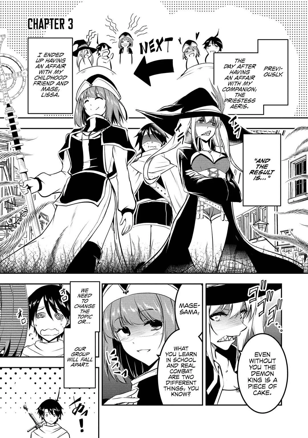 Yuusha-sama, Sakuya mo Otanoshimi deshita ne. Chapter 3 - Page 1