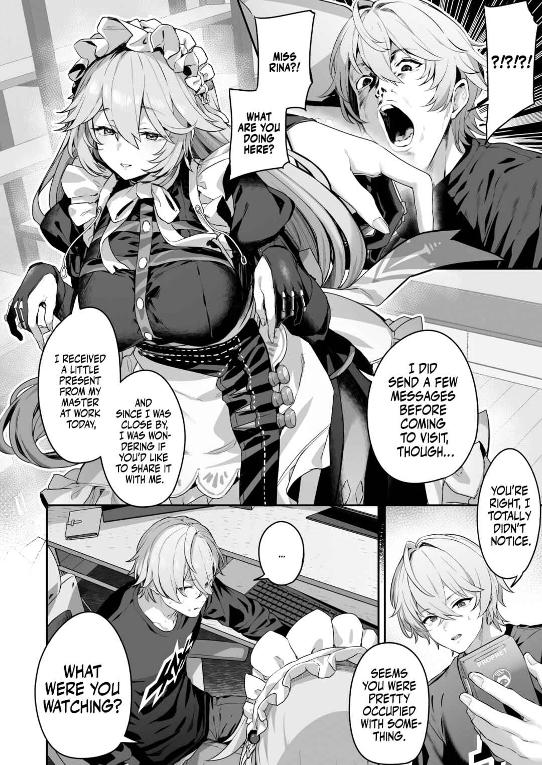 Zenless Zone Zero - Maid-chou Rina no Tokubetsu Ura Service (Doujinshi) Chapter 1 - Page 3
