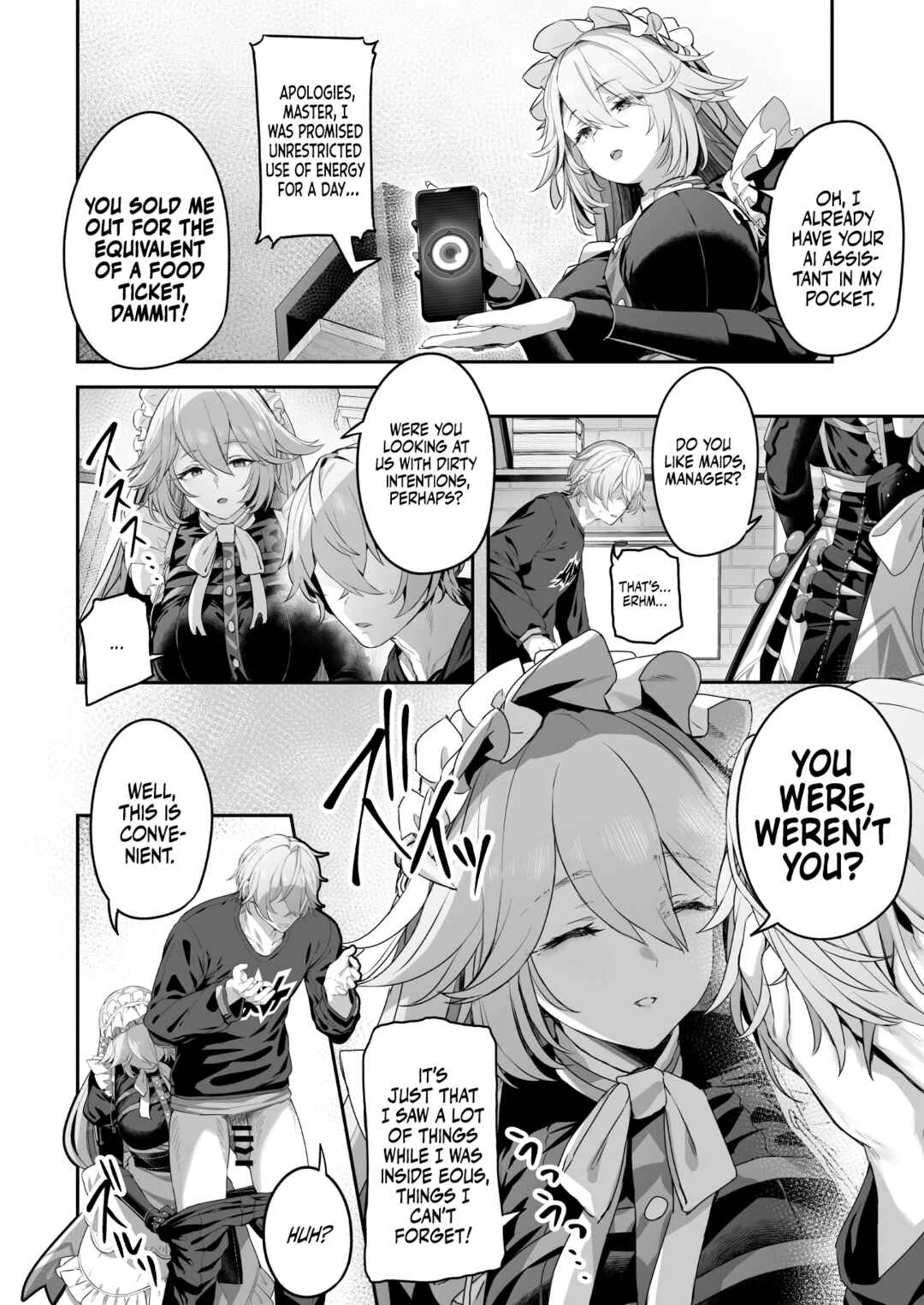 Zenless Zone Zero - Maid-chou Rina no Tokubetsu Ura Service (Doujinshi) Chapter 1 - Page 5