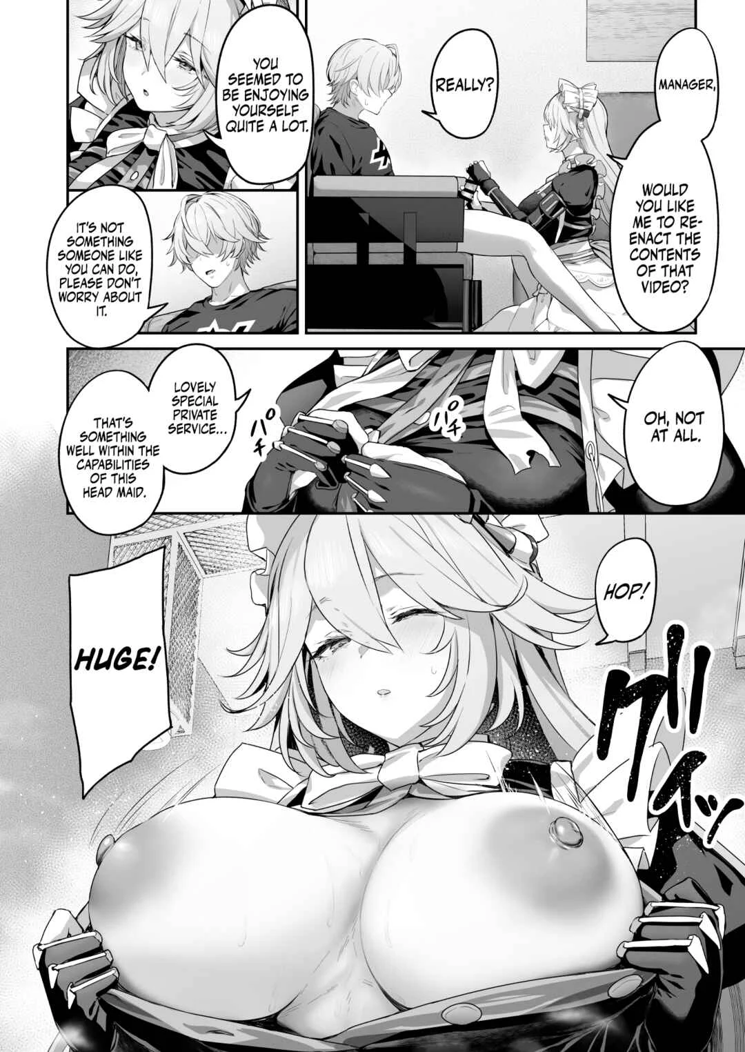 Zenless Zone Zero - Maid-chou Rina no Tokubetsu Ura Service (Doujinshi) Chapter 1 - Page 7
