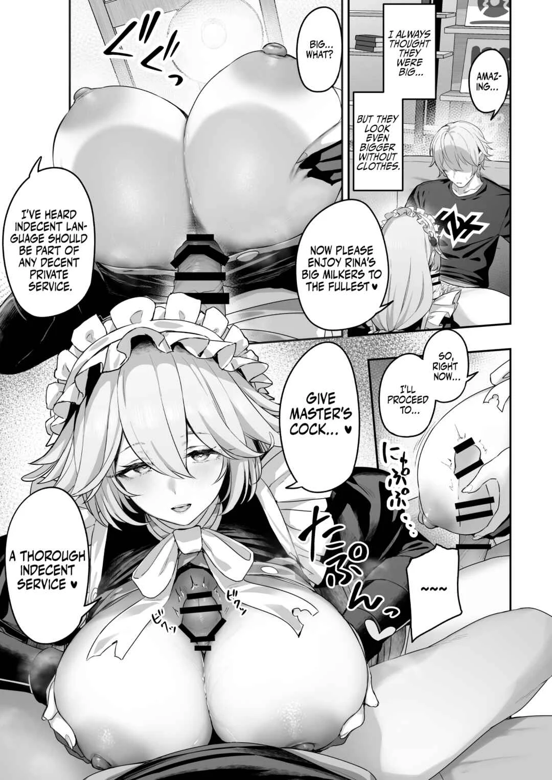 Zenless Zone Zero - Maid-chou Rina no Tokubetsu Ura Service (Doujinshi) Chapter 1 - Page 8