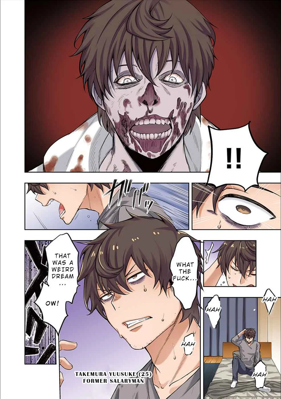 Zombie no Afureta Sekai Ore Dake ga Osowarenai Chapter 1: A World In Ruins - Page 3