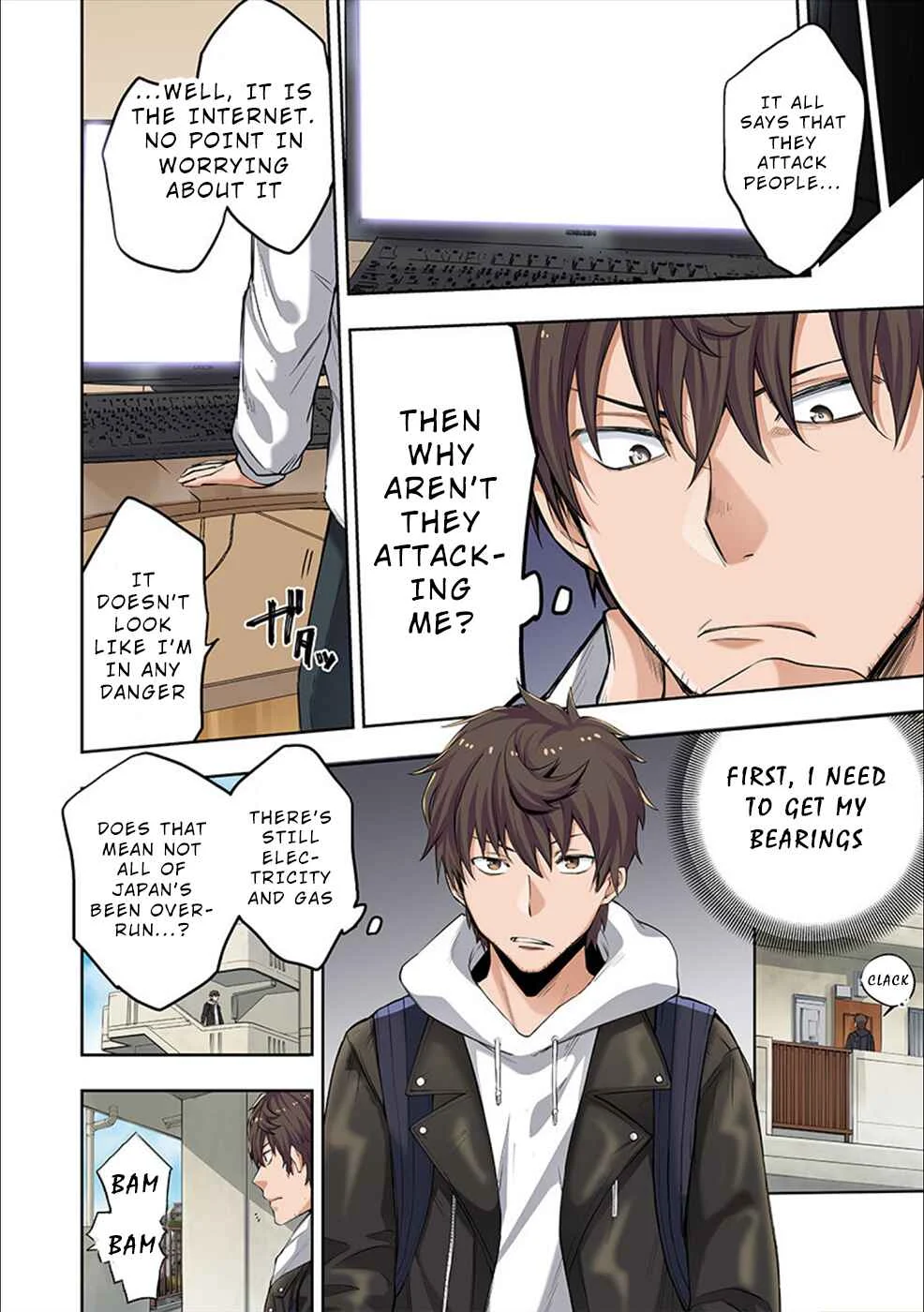 Zombie no Afureta Sekai Ore Dake ga Osowarenai Chapter 1: A World In Ruins - Page 11