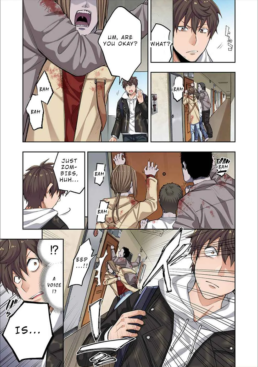 Zombie no Afureta Sekai Ore Dake ga Osowarenai Chapter 1: A World In Ruins - Page 12