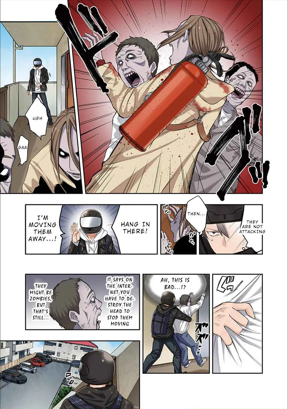 Zombie no Afureta Sekai Ore Dake ga Osowarenai Chapter 1: A World In Ruins - Page 14