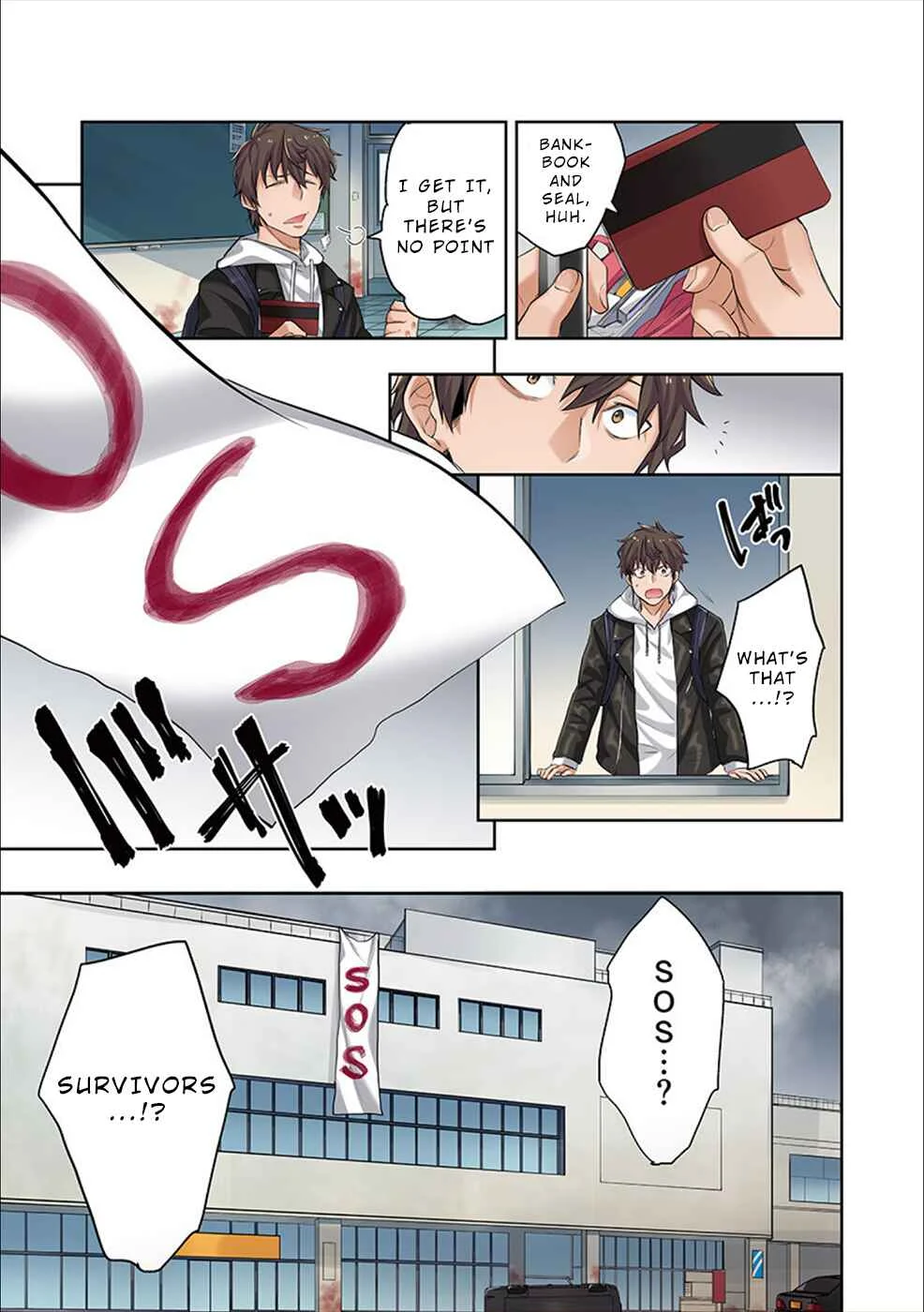 Zombie no Afureta Sekai Ore Dake ga Osowarenai Chapter 1: A World In Ruins - Page 30