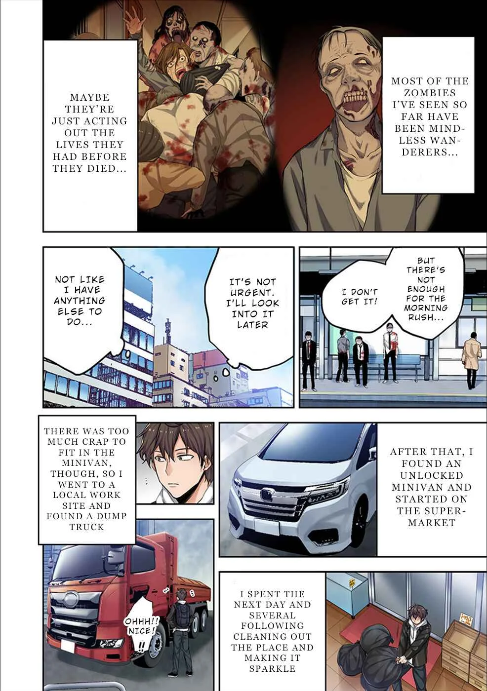 Zombie no Afureta Sekai Ore Dake ga Osowarenai Chapter 2: In the Back Rooms - Page 13