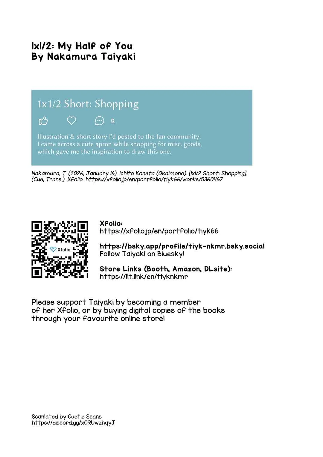 1×1/2-Ichi to Nibun no Ichi- Chapter 0: Short: Shopping - Page 8