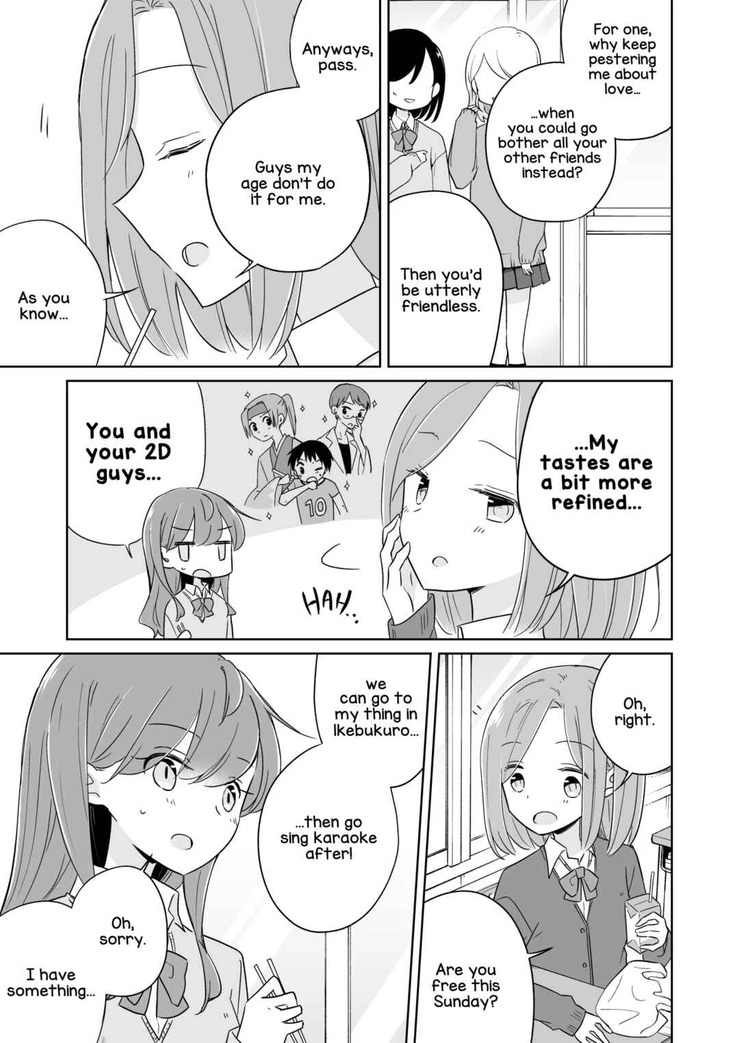 1×1/2-Ichi to Nibun no Ichi- Chapter 2: Changing Feelings - Page 15