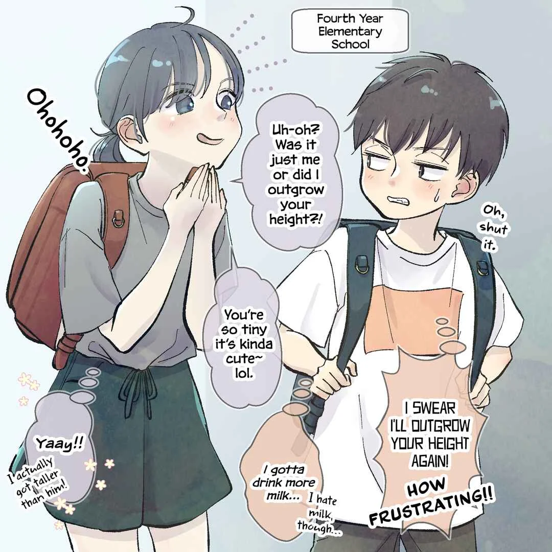 3-Gumi no Osananajimi Chapter 2: Childhood Friends Who Are Bothered About Their Height - Page 2