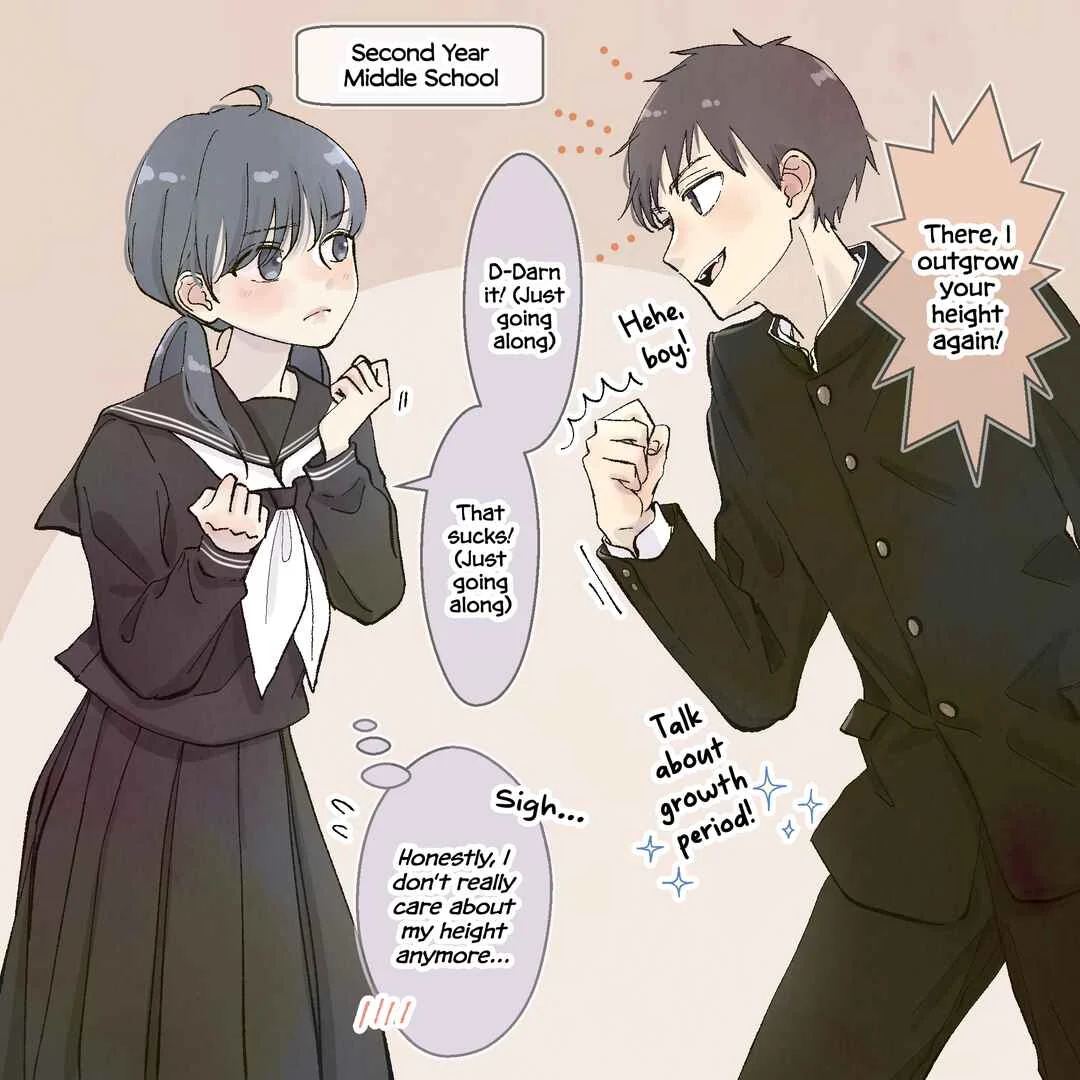 3-Gumi no Osananajimi Chapter 2: Childhood Friends Who Are Bothered About Their Height - Page 3