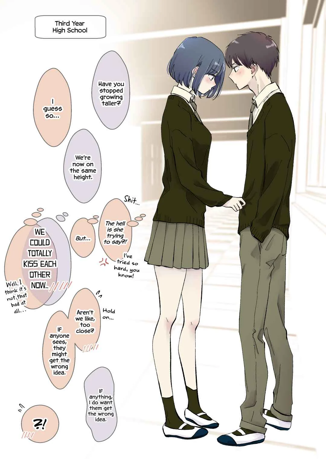 3-Gumi no Osananajimi Chapter 2: Childhood Friends Who Are Bothered About Their Height - Page 4