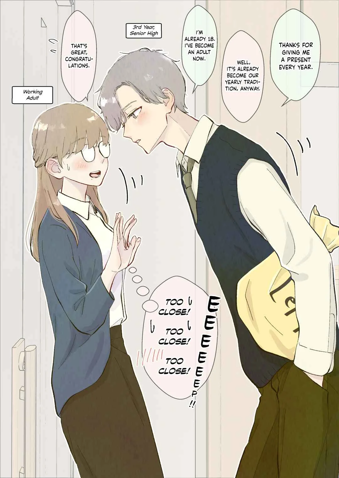 3-Gumi no Osananajimi Chapter 3: Childhood Friends with an Age Gap - Page 4