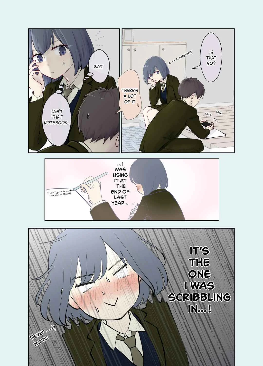 3-Gumi no Osananajimi Chapter 5: Doodles in the Notebook - Page 3