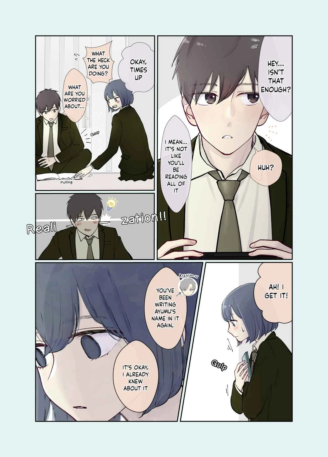 3-Gumi no Osananajimi Chapter 5: Doodles in the Notebook - Page 4