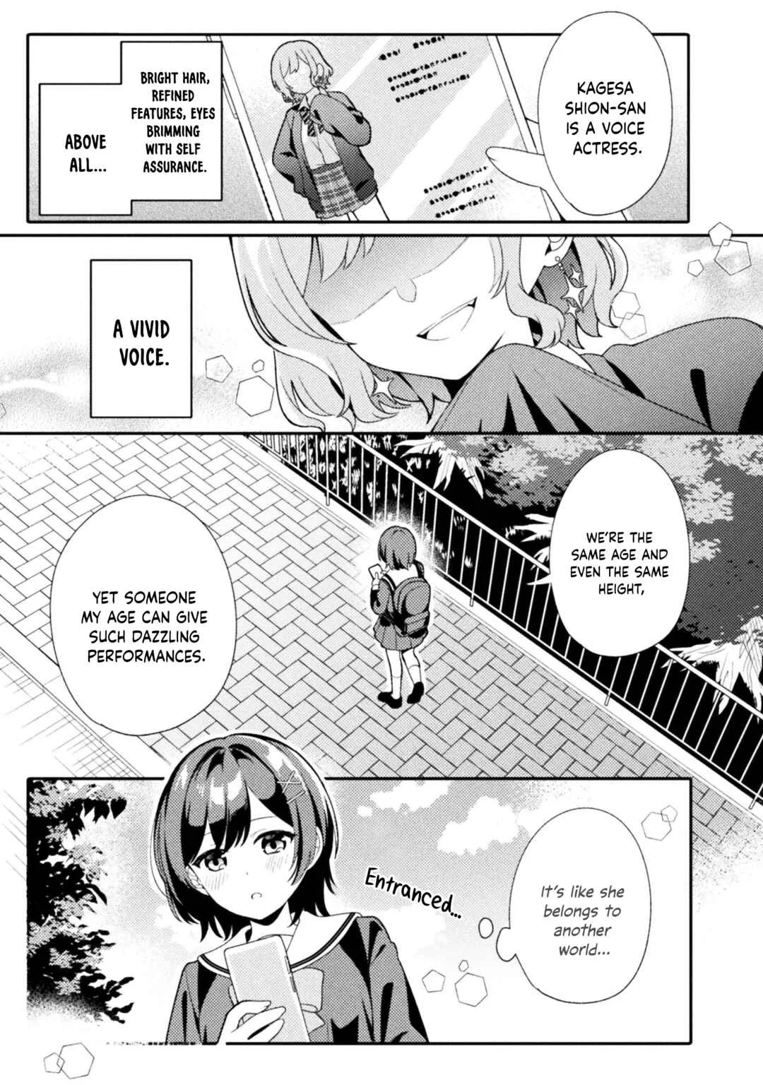 4:00 PM. Invisible, Sometimes a Voice Actress Chapter 1 - Page 1