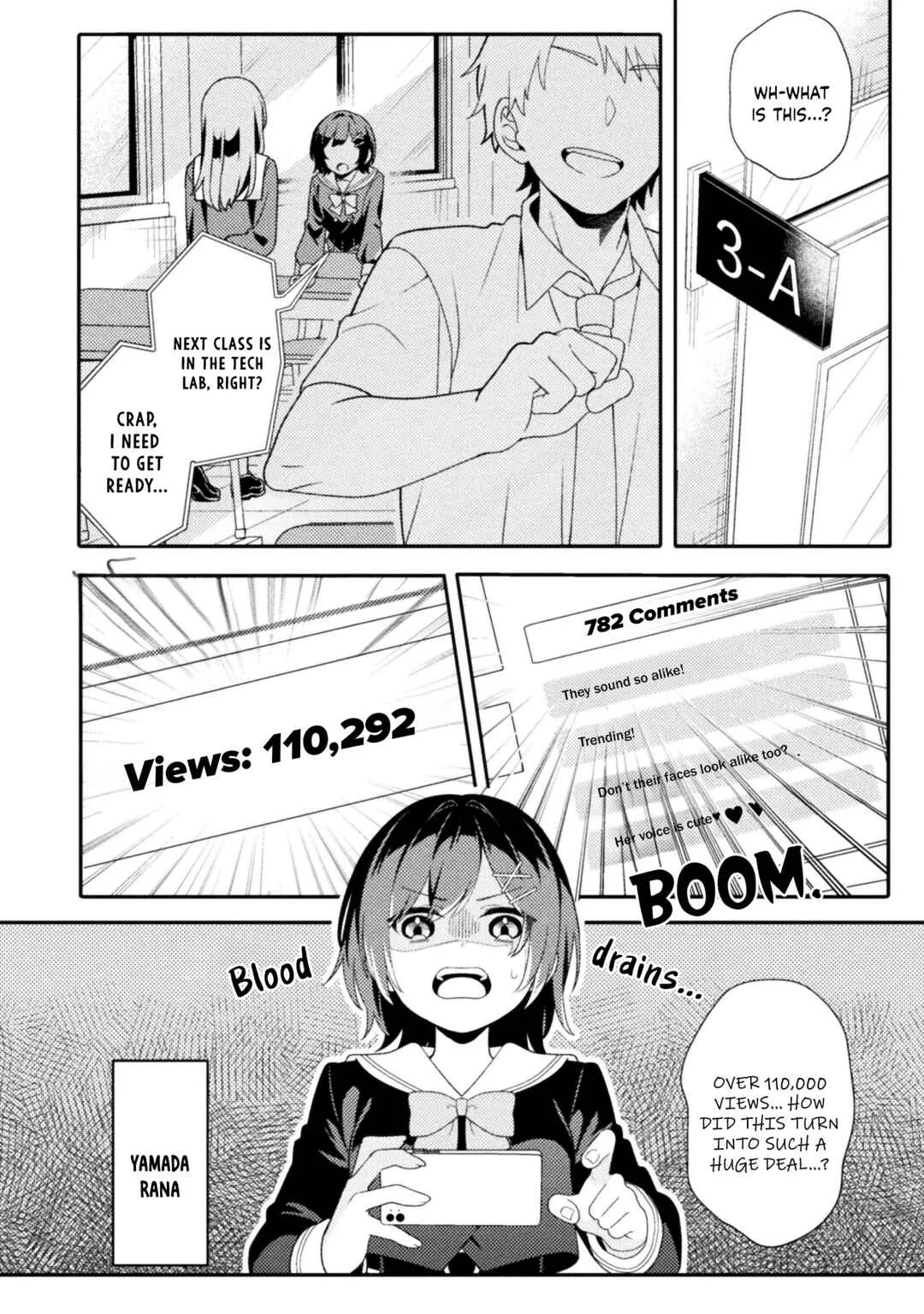 4:00 PM. Invisible, Sometimes a Voice Actress Chapter 1 - Page 2