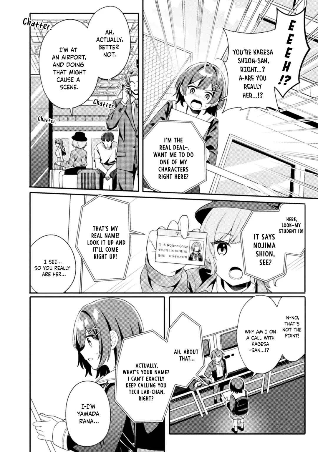 4:00 PM. Invisible, Sometimes a Voice Actress Chapter 1 - Page 16