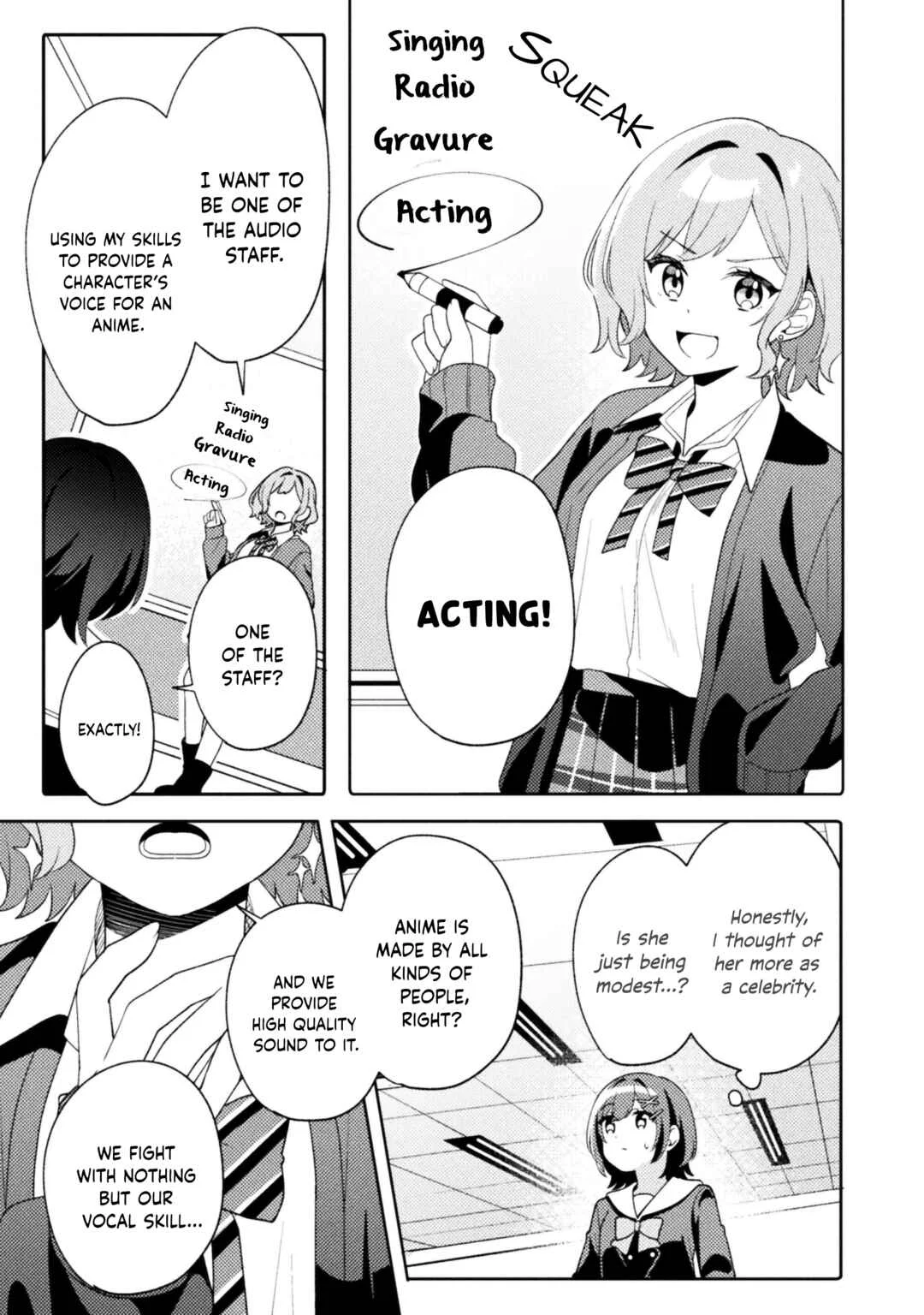4:00 PM. Invisible, Sometimes a Voice Actress Chapter 2: My Alternative - Page 27