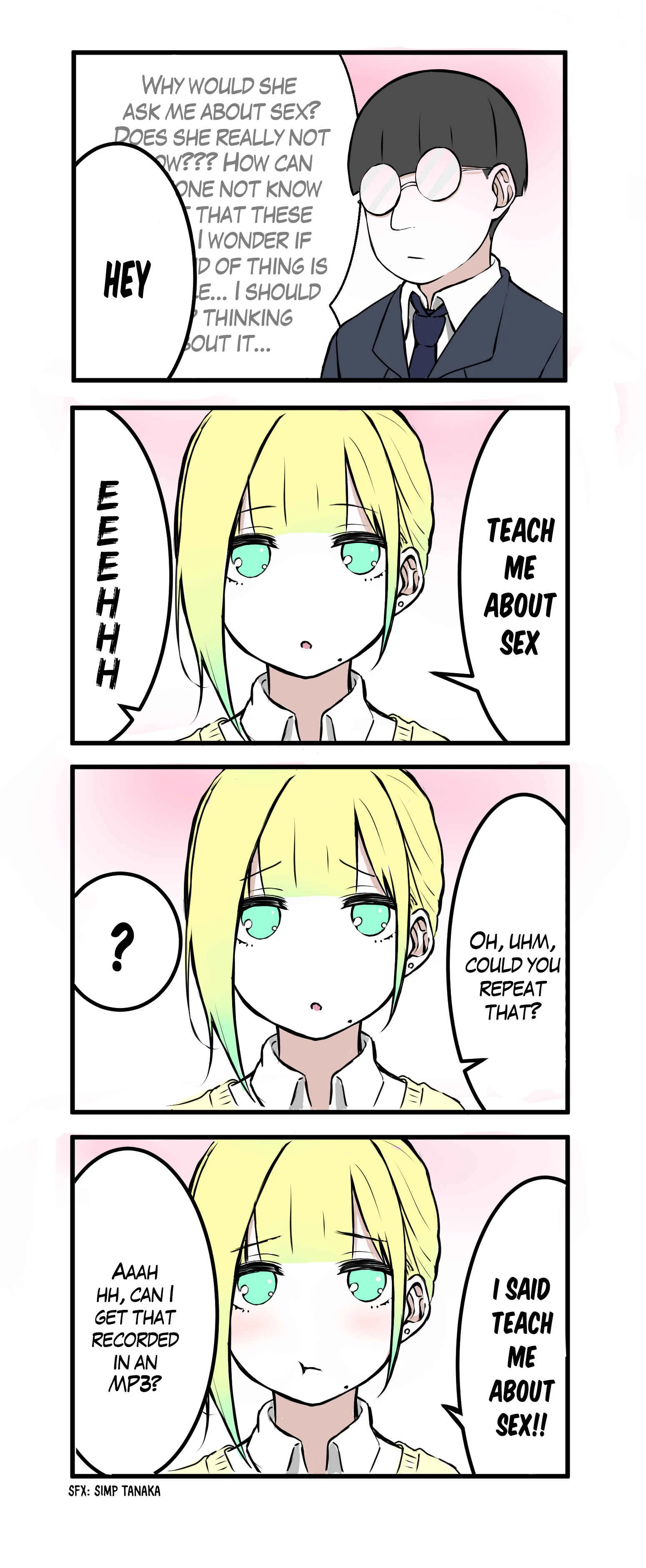A Story About a Blonde Virgin Girl Who Acquires Sexual Knowledge Chapter 2 - Page 2