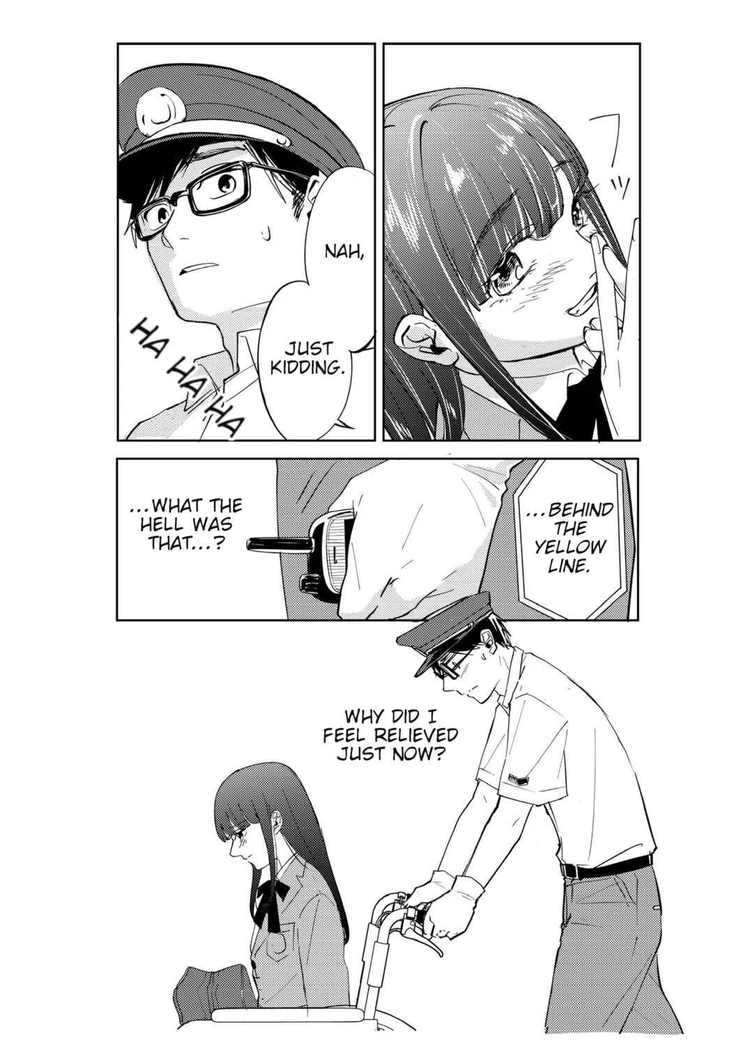 A Story About a Certain Station Attendant and a Girl who is Different. Chapter 1: A Story About a Certain Station Attendant and a Girl who is Different. - Page 4