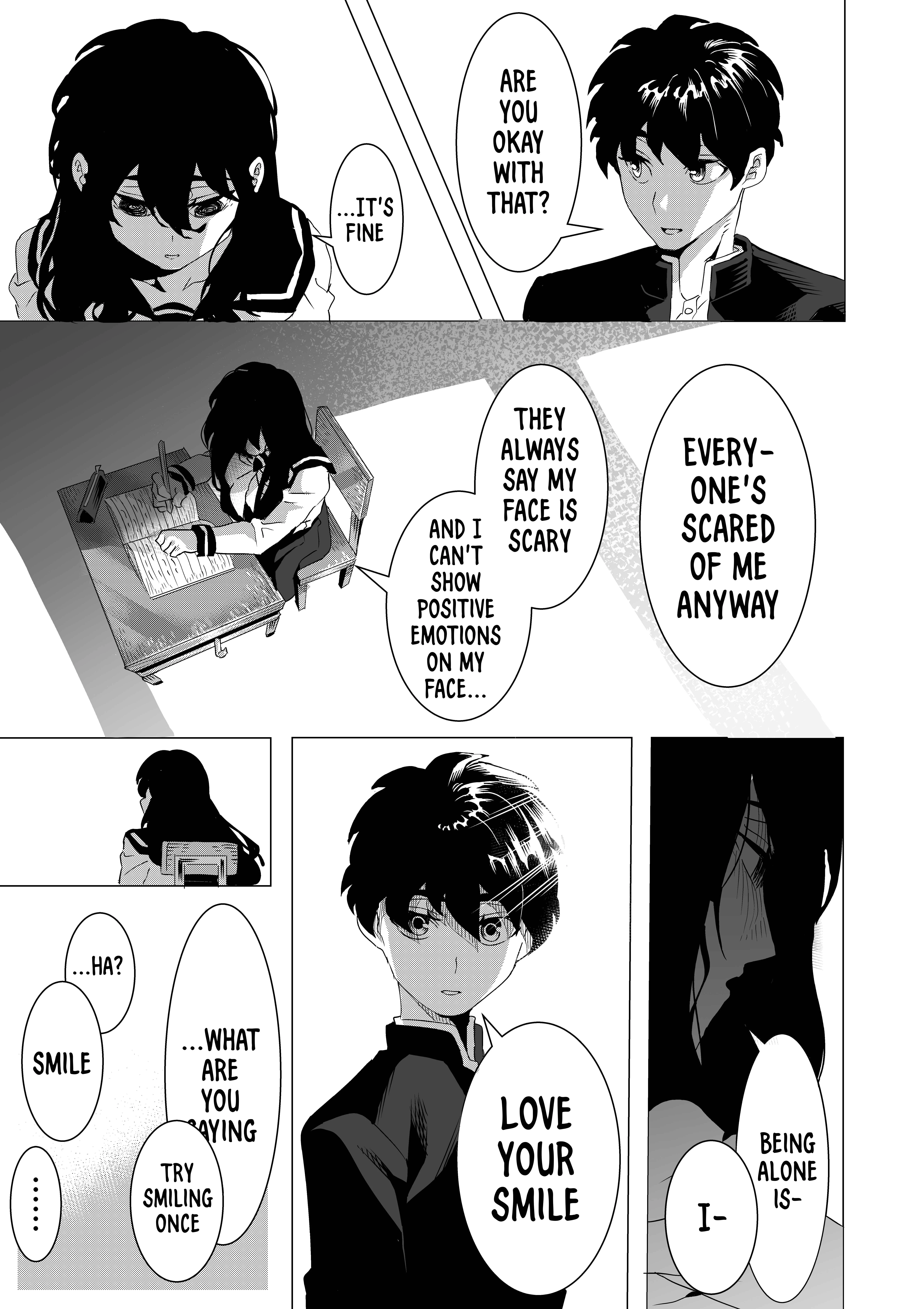A Story About a Creepy Girl's Smile Chapter 1 - Page 3