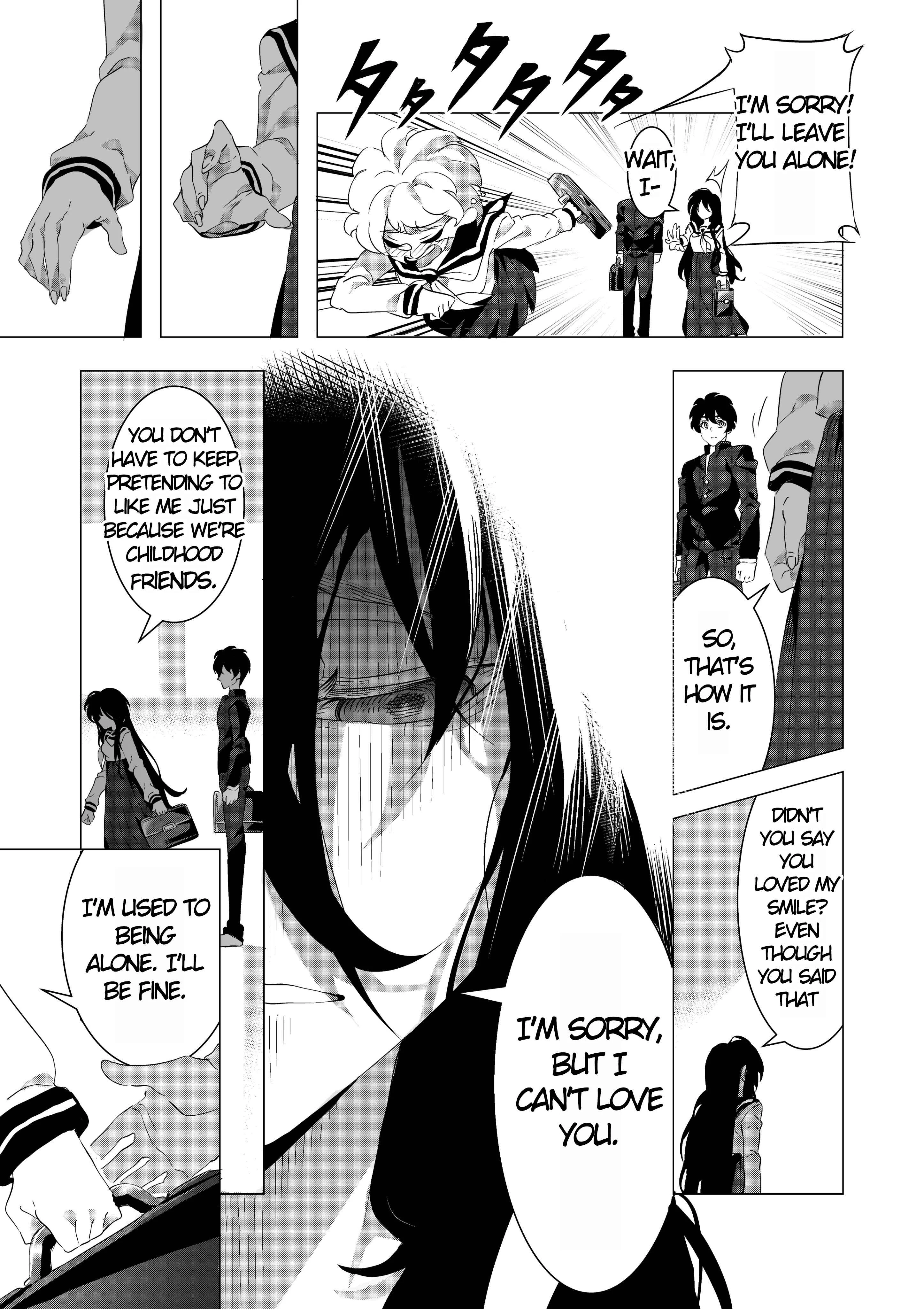 A Story About a Creepy Girl's Smile Chapter 2 - Page 3