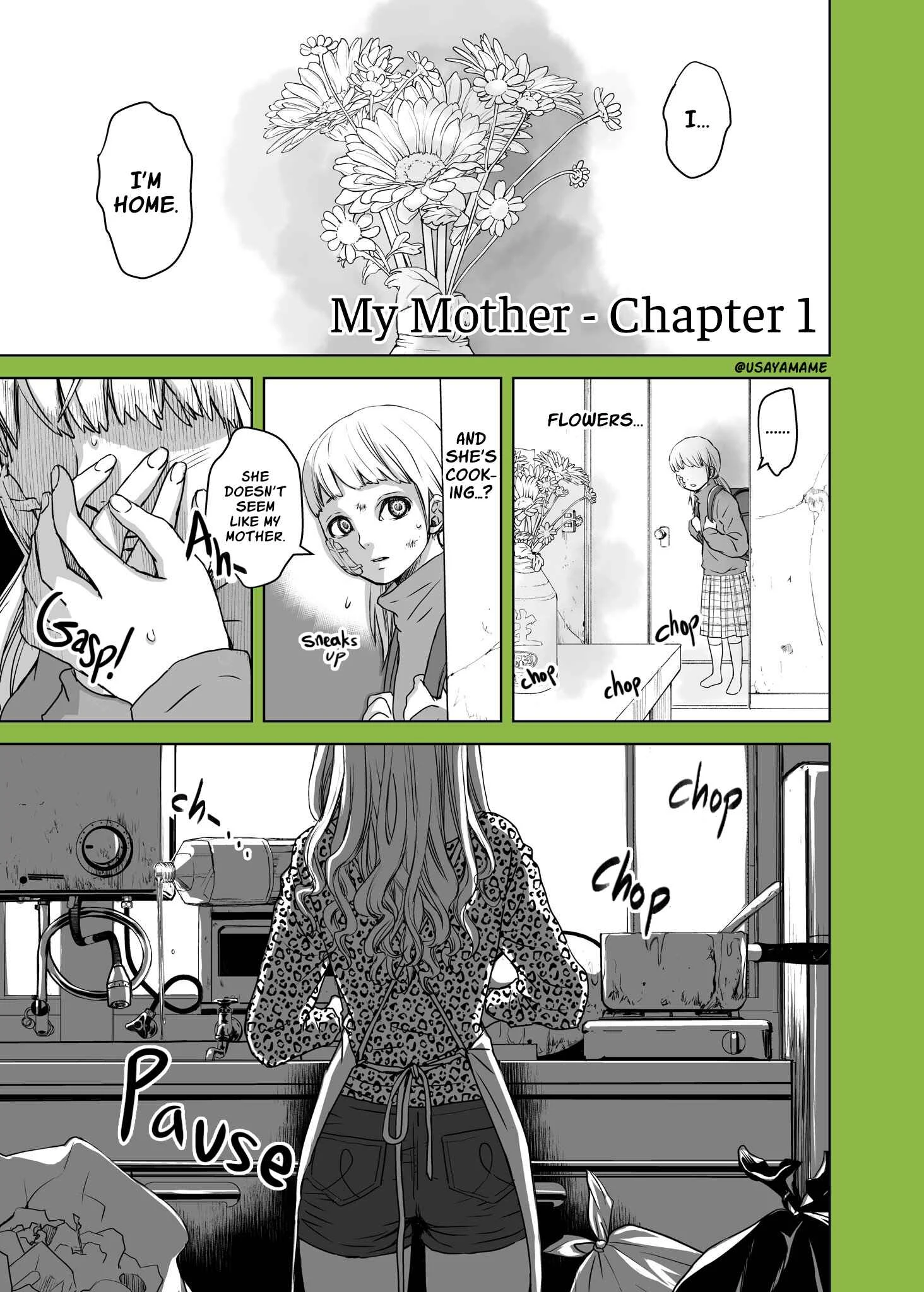 A Story About a Shitty Mom Whose Body Is Taken Over by an Alien Chapter 1: My Mother - Page 1