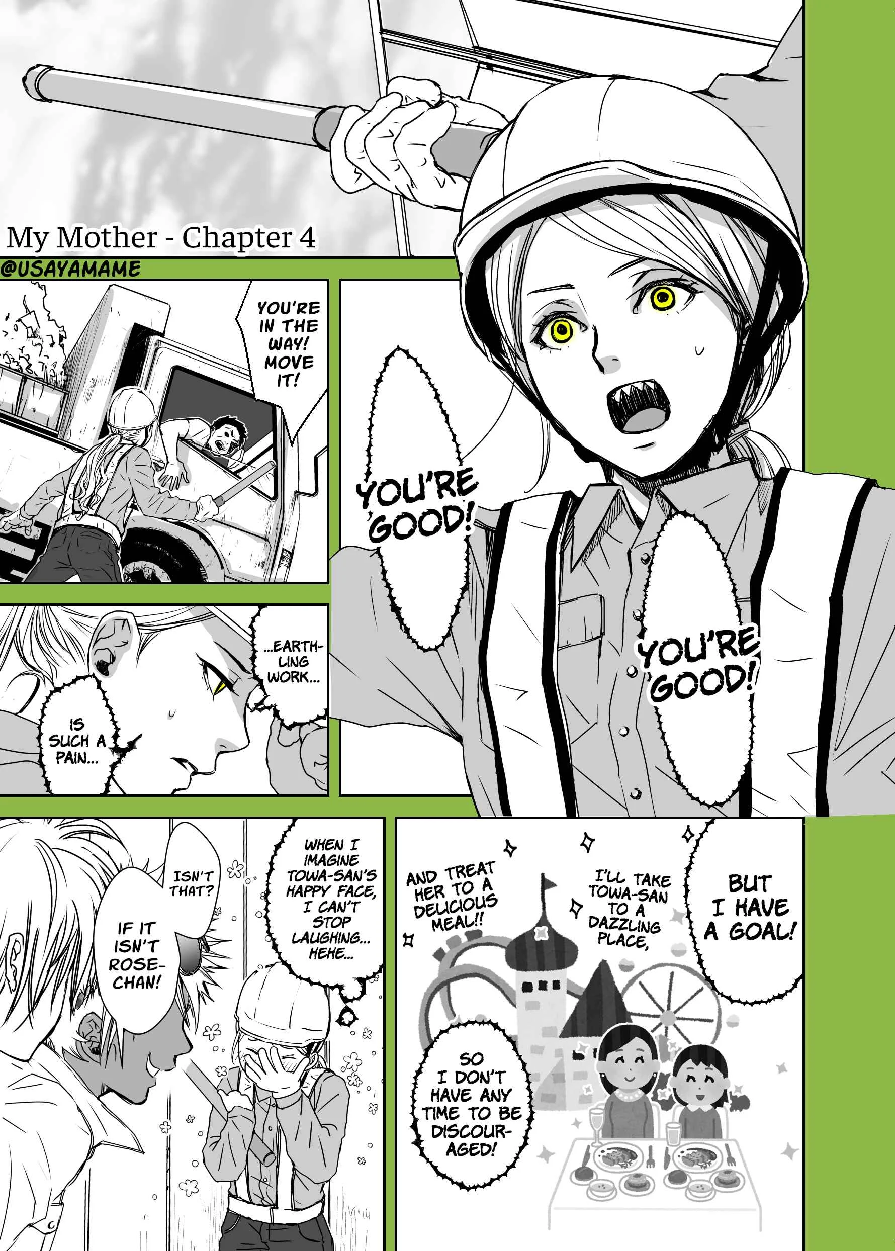 A Story About a Shitty Mom Whose Body Is Taken Over by an Alien Chapter 4 - Page 1