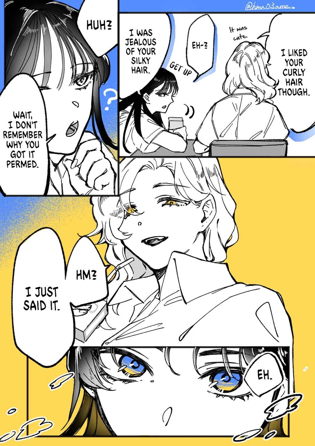 A Story About How She Grew Conscious of Her Childhood Friend Chapter 1 - Page 3
